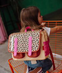 Cartable leopard #7 6ans + - Hello Hossy