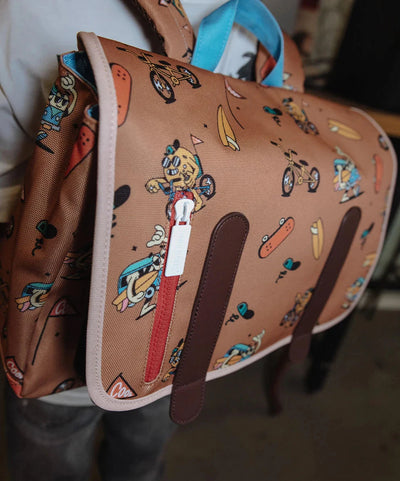 Cartable mascots ride 2-7 ans - Hello Hossy CAR-P-001-2-7ANS 3760407013894