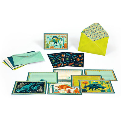 carte d'invitations CRIC CROC, DINO ROCK - DJECO DD03497 3070900034976