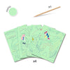 Cartes à gratter jardin fabuleux - DJECO DJ09719 3070900097193