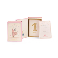Cartes Mes 12 premiers mois la petite école de danse (30 cartes) - Moulin Roty