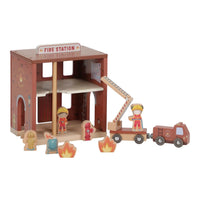 Caserne de pompiers en bois - LITTLE DUTCH LD2538 8713291225381