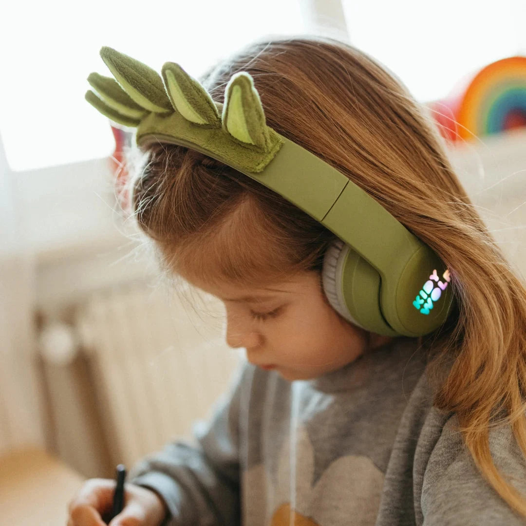 Casque audio bluethooth dinosaure - KIDYWOLF
