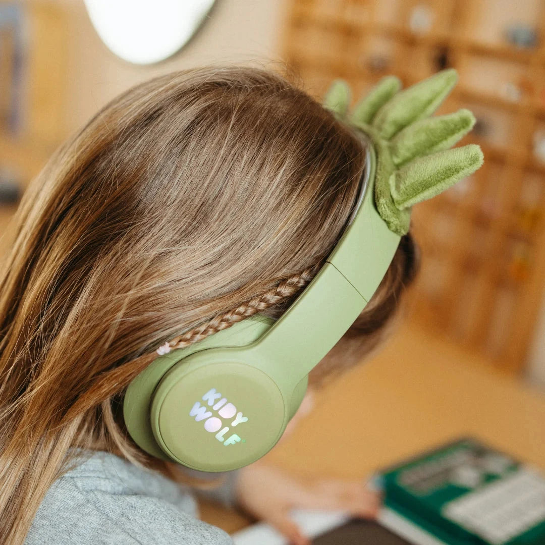 Casque audio bluethooth dinosaure - KIDYWOLF