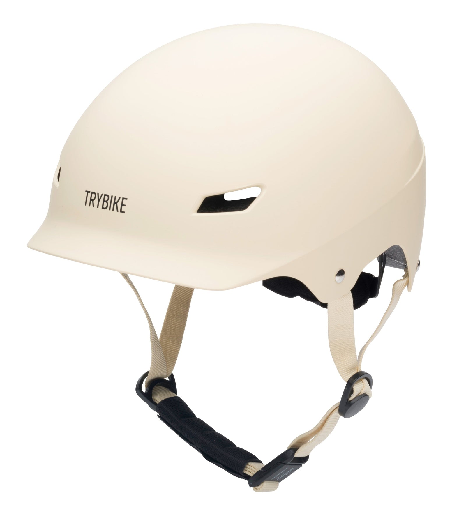 Casque creme mat taille S/M - TRYBIKE CoCo20SM 8719325440515