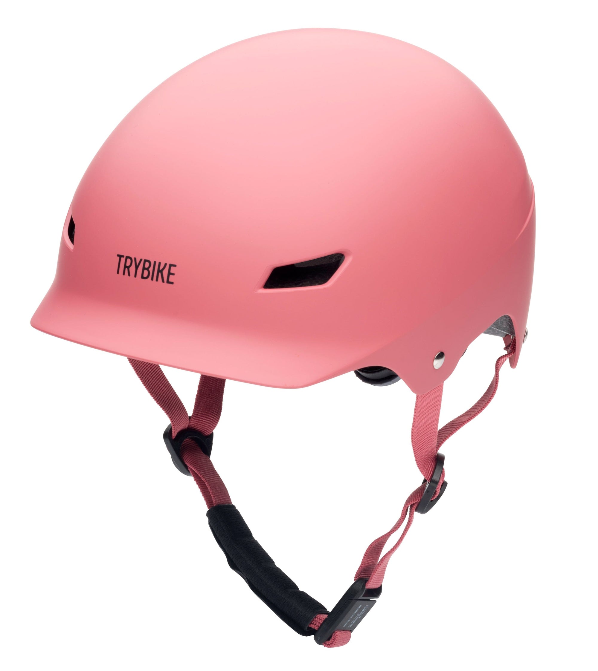 Casque rose mat taille S/M - TRYBIKE CoCo17SM 8719325440454