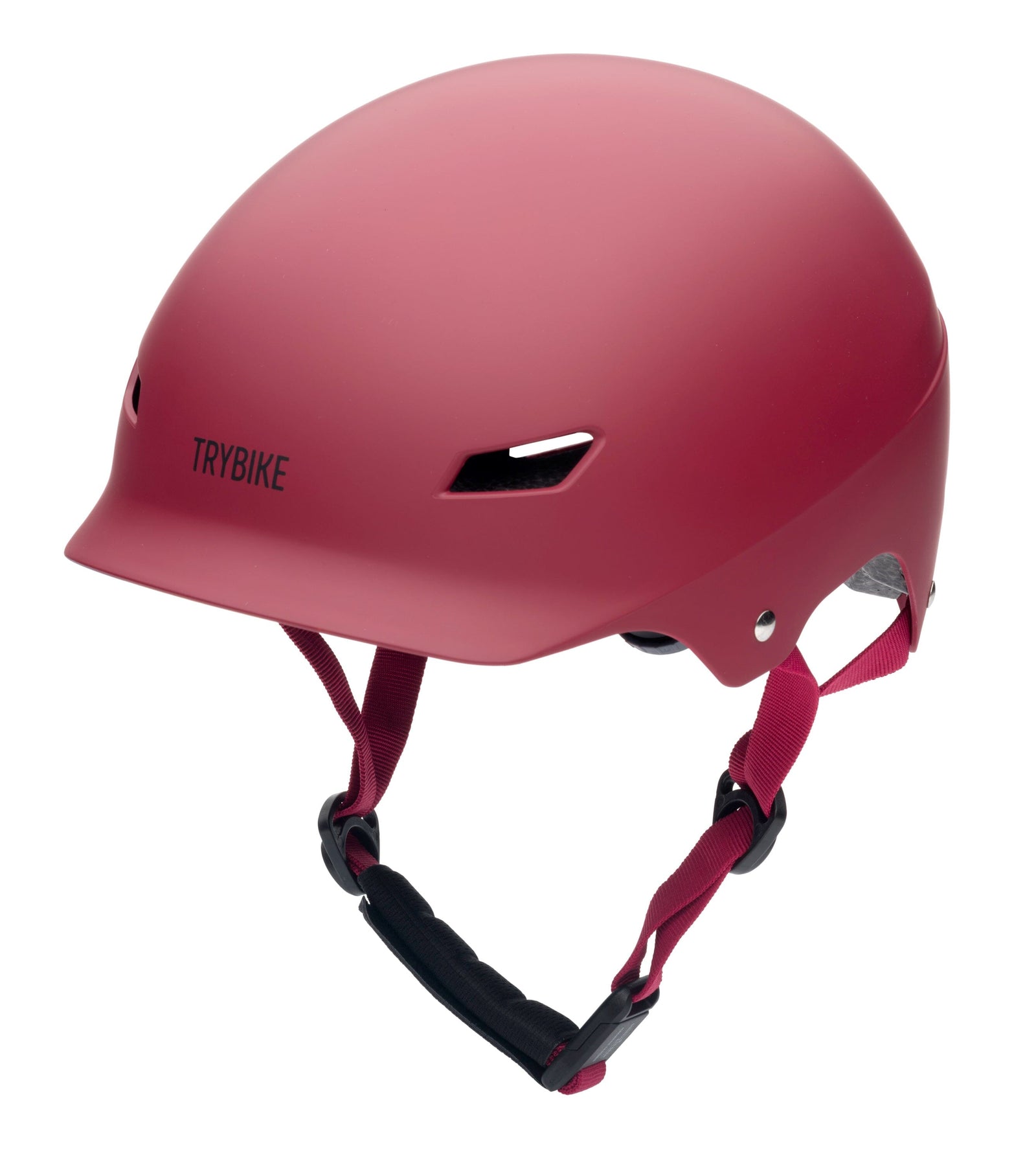 Casque rouge mat taille S/M - TRYBIKE CoCo15SM 8719325440416