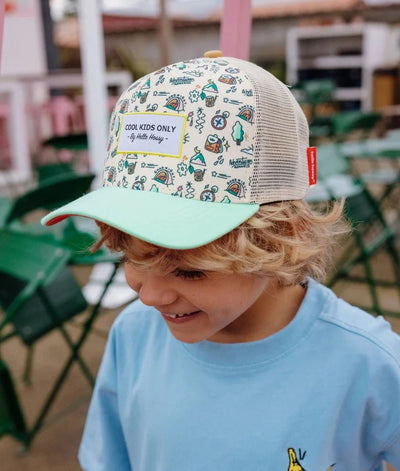 Casquette adventure Hello Hossy PAT-T-014-9-18MOIS 3760407011326