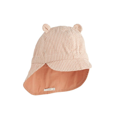 Casquette d'été gorm réversible Rayures Tuscany rose / Sandy - LIEWOOD LW17689 2086 5715335243279