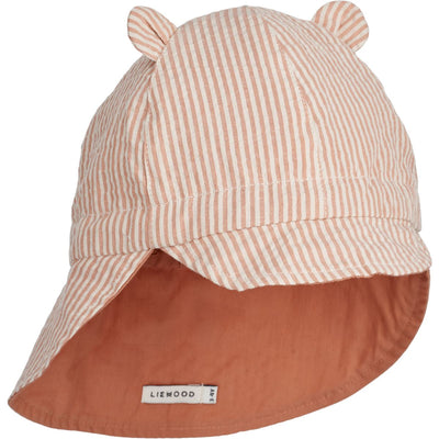 Casquette d'été gorm réversible Rayures Tuscany rose / Sandy - LIEWOOD LW17689 2086 5715335243279