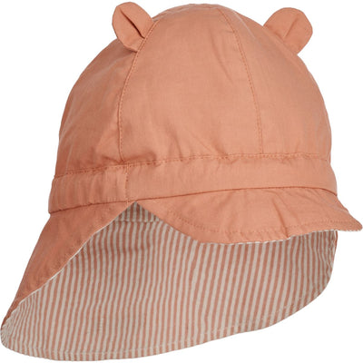 Casquette d'été gorm réversible Rayures Tuscany rose / Sandy - LIEWOOD LW17689 2086 5715335243279