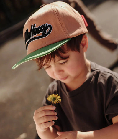 Casquette Homerun brown- Hello Hossy LAB002-9-18MOIS 3760407016697