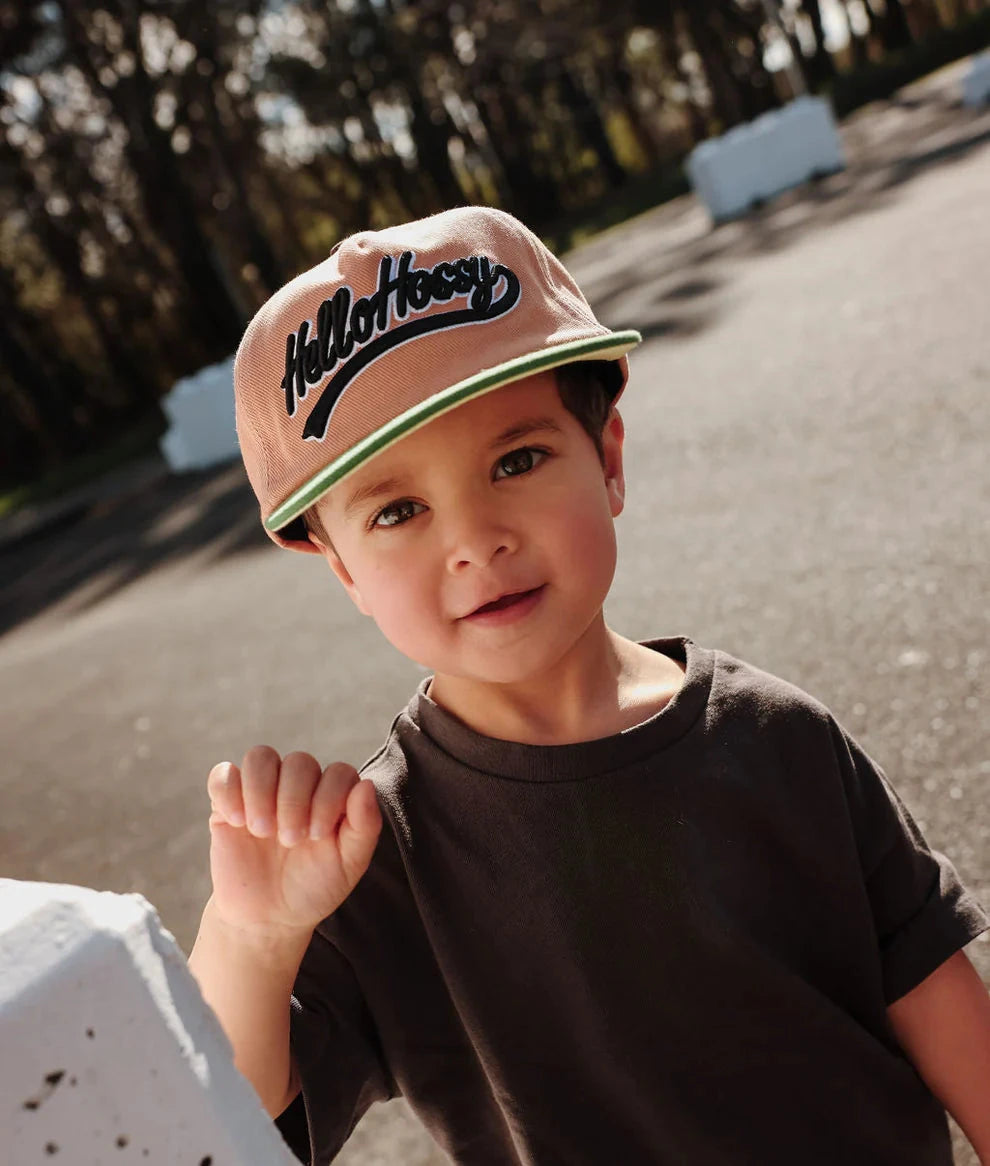 Casquette Homerun brown- Hello Hossy LAB002-9-18MOIS 3760407016697