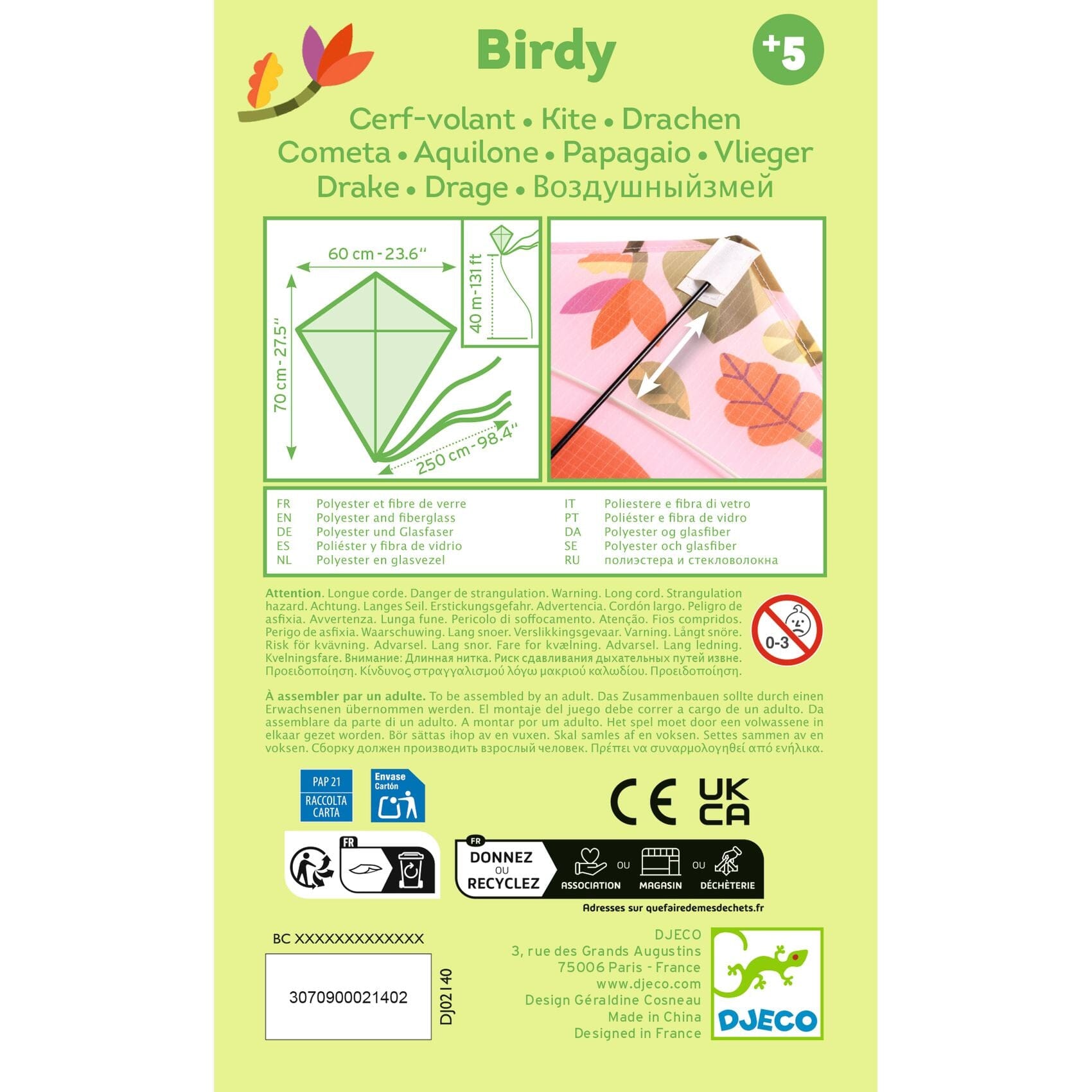 cerf-volant birdy - DJECO