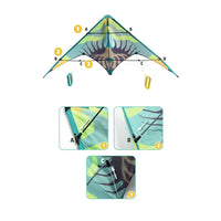 cerf-volant green wave - DJECO