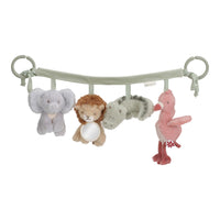 Chaîne d'activités pour poussette Safari Friends - LITTLE DUTCH