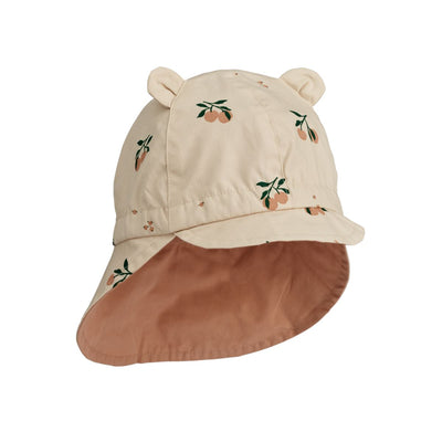 Chapeau d'été gorm réversible peach seashell / pale tuscany - LIEWOOD LW17698 1989 0/3 5715493253554