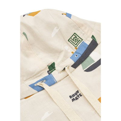 Chapeau d'été gorm réversible saling / sandy - LIEWOOD LW17698 2618 0-3 5715493506551