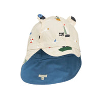 Chapeau d'été gorm réversible saling / sandy - LIEWOOD LW17698 2618 0-3 5715493506551