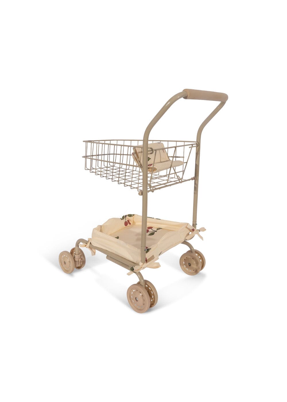 chariot de courses enfant MA GRANDE CERISE PINK GLITTER - Konges Sløjd KS102012 P00057 5715404342827