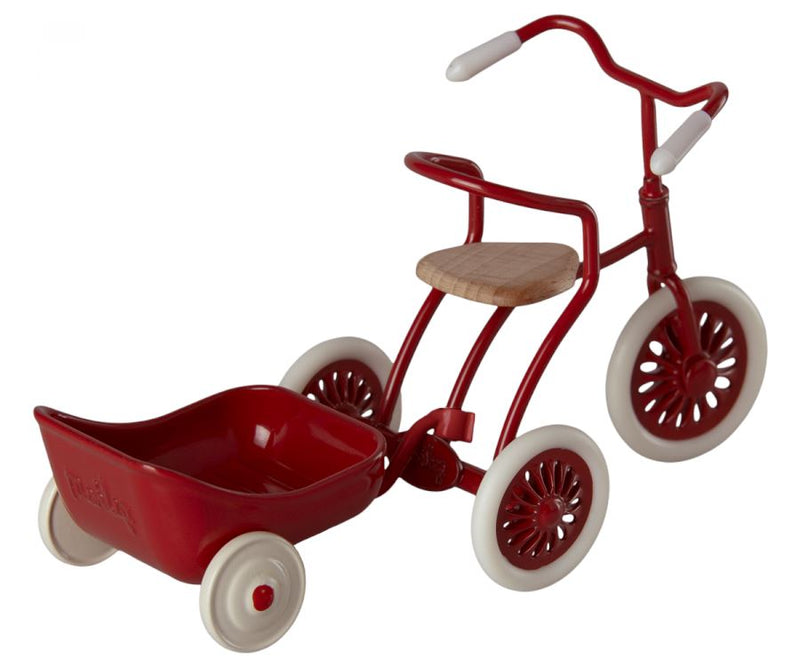 Chariot tricycle, Souris - rouge - MAILEG 11-4106-02 5707304134848