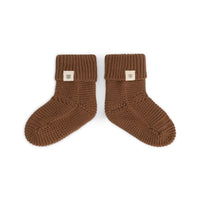 Chaussons bébé coffee d’A Tiny Story
