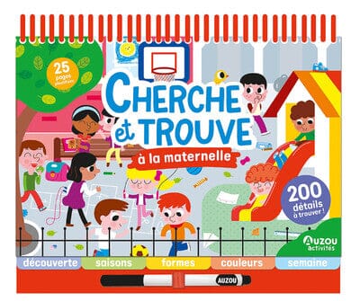 CHERCHE ET TROUVE A LA MATERNELLE - AUZOU 
