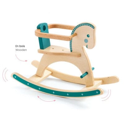 Cheval à bascule pour poupee - DJECO 3070900078567