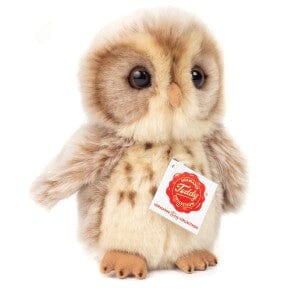 Chouette brun-clair 16 cm - TEDDY HERMANN 