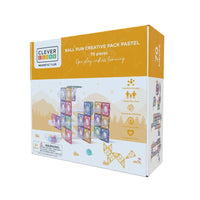 circuit à billes Ball Run Creative Pack Pastel - CLEVERCLIXX CC-3002 6096128047069