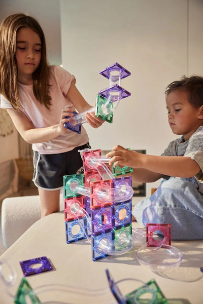 circuit à billes Ball Run Creative Pack Pastel - CLEVERCLIXX CC-3002 6096128047069