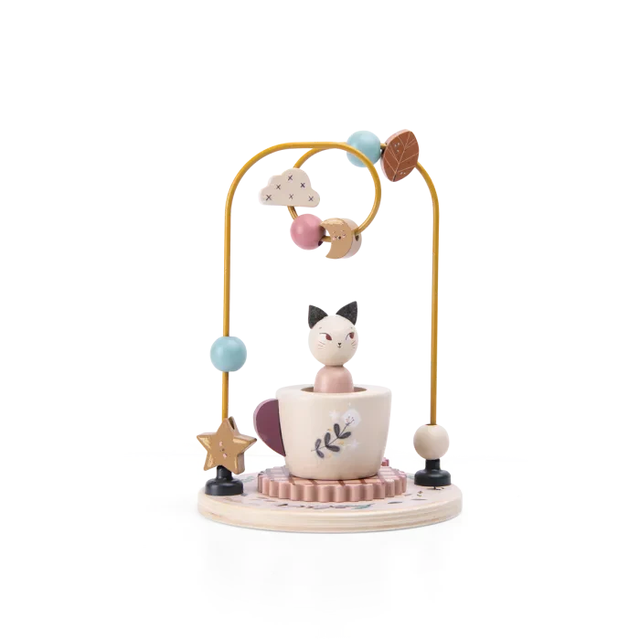 Circuit de perles avec empilable apres la pluie - Moulin roty 715127 3575677151272