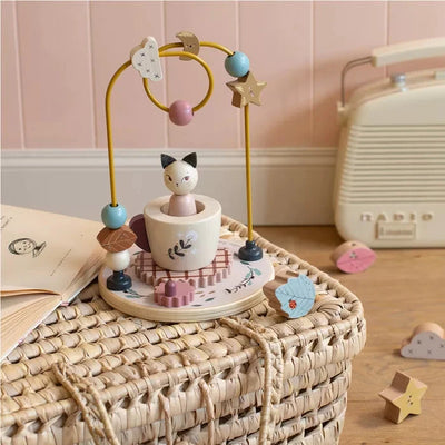 Circuit de perles avec empilable apres la pluie - Moulin roty 715127 3575677151272