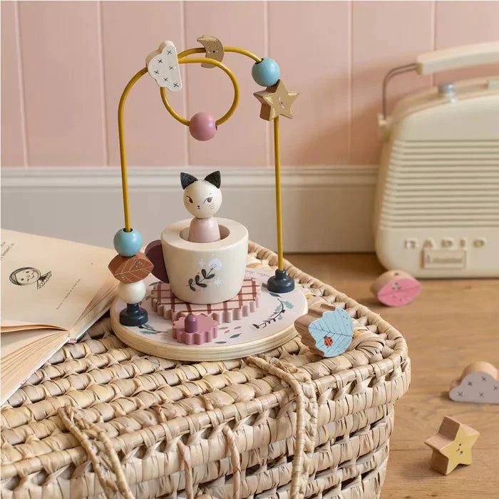 Circuit de perles avec empilable apres la pluie - Moulin roty 715127 3575677151272