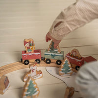 Circuit train de Noël en bois - LITTLE DUTCH LD4868 8713291448681