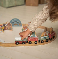 Circuit train de Noël en bois - LITTLE DUTCH LD4868 8713291448681