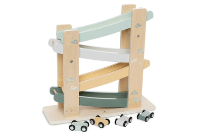 Circuit Voiture en Bois On The Go - JOLLEIN 123-001-68075 8717329394889