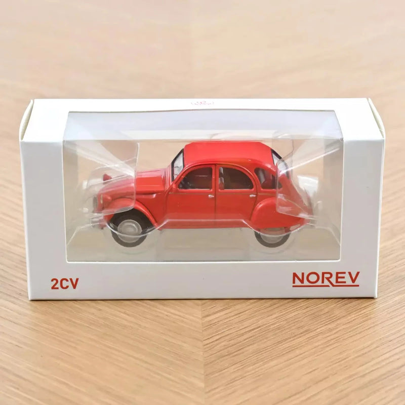Citroën 2CV 1978 Rouge Géranium Jet-car 1/43 - NOREV 150515 3551091505150