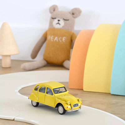 Citroën 2CV 6 Club 1979 Jaune Mimosa Jet-car 1/43 - NOREV 150512 3551091505129