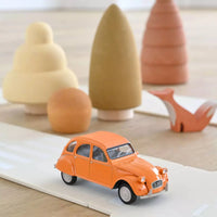Citroën 2CV 6 Club 1979 Mandarin Orange Jet-car 1/43 - NOREV 150511 3551091505112