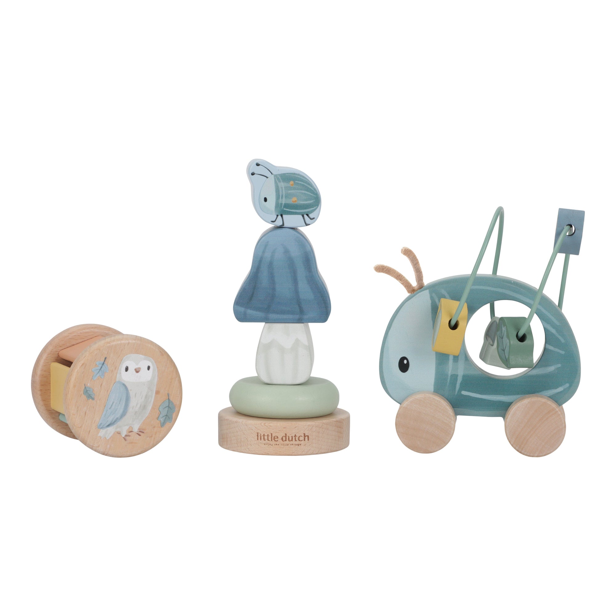 Coffret 3 jeux d'éveil Forest Friends - LITTLE DUTCH LD7256 8713291772564
