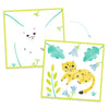 coffret creatif 3 pochoirs pour une image - Djeco DJ00028 3070900000285