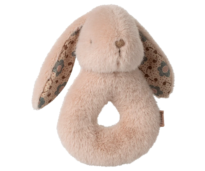 Coffret hochet lapin rose poudré - MAILEG 16-7501-00 