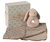 Coffret hochet lapin rose poudré - MAILEG 16-7501-00 