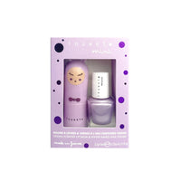 Coffret Mauve duo baume à lèvres et vernis à l'eau Guimauve et Myrtille - inuwet VINDV02 3760355044827