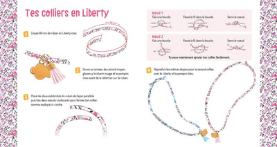 Coffret mes bijoux d'amitié en liberty- AUZOU LC220024-1 9791039523332