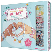 Coffret mes bijoux d'amitié en liberty- AUZOU LC220024-1 9791039523332