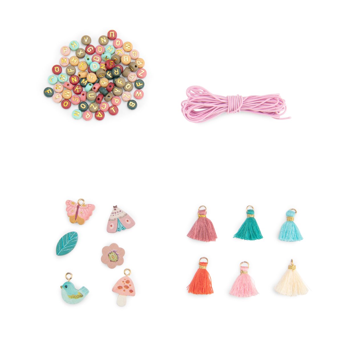 Coffret perles en bois Les Rosalies de Moulin Roty – vue 4