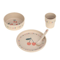 Coffret repas PP/Cellulose Happy Fruits Cerise - LASSIG 13100622007 340421830021588104
