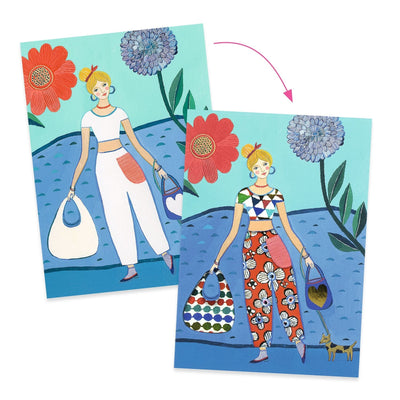 collage mode tendance WAX - DJECO DJ09307 3070900093072